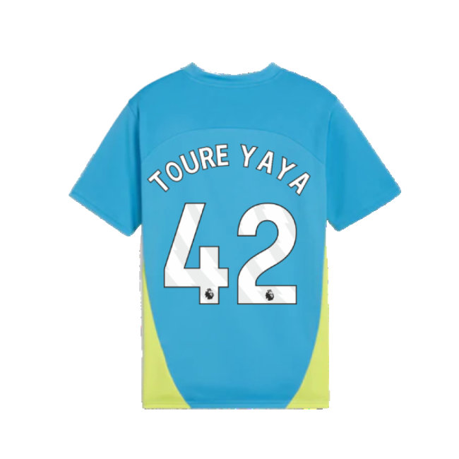 2024-20 Man City Official Training Football Kit Toure Yaya #42 L M ...