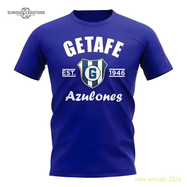Superior Getafe Established Football T-shirt (royal) - Unique Style
