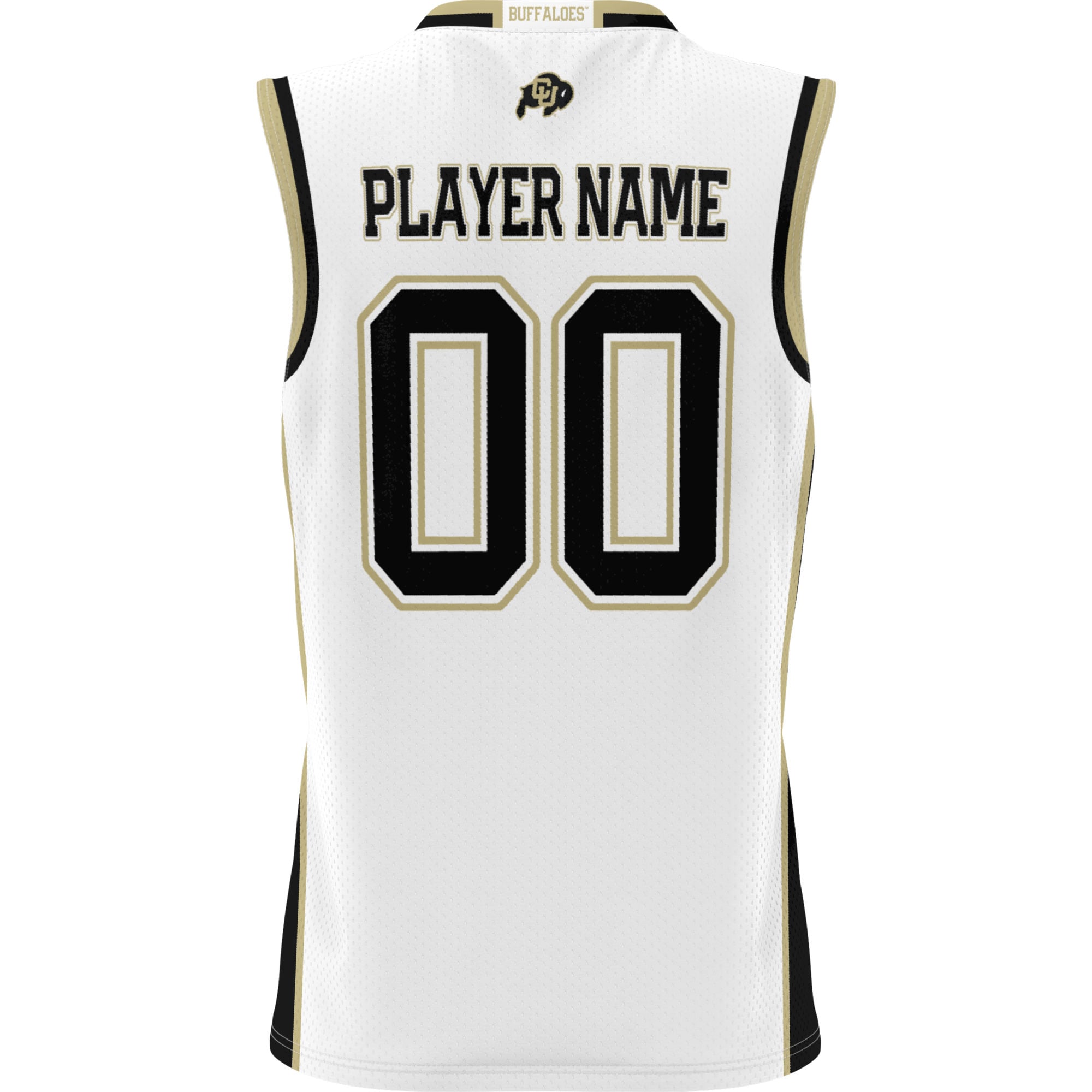 Colorado Buffaloes GameDay Greats Unisex Lightweight NIL Pick-A-Player Basketball Jersey - White