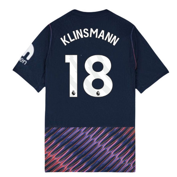 [JED] 2026-2027 Tottenham Authentic Aero-Fit Match Away Shirt (Klinsmann 18)