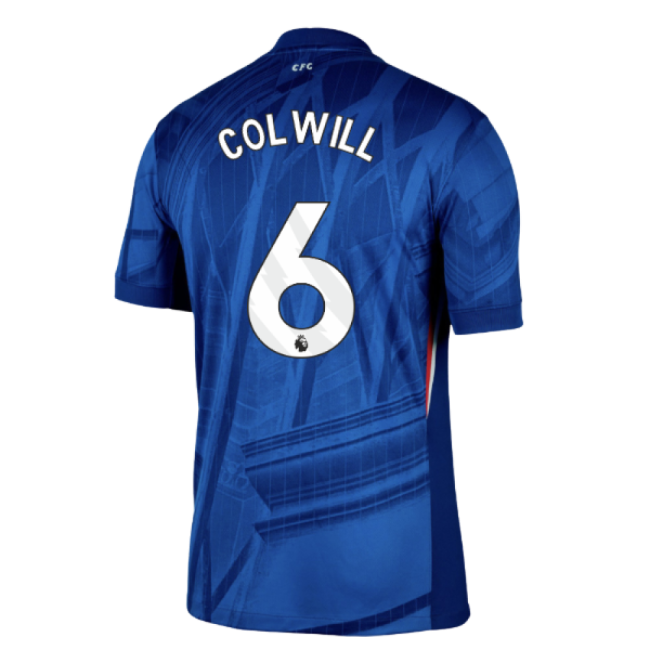 Authentic Design Chelsea Chelsea Home Shirt Colwill #6 2025-2026 C...