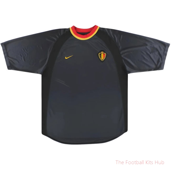 Belgium 2000-02 Away Shirt (XL) (Very Good) (Wilmots 7)