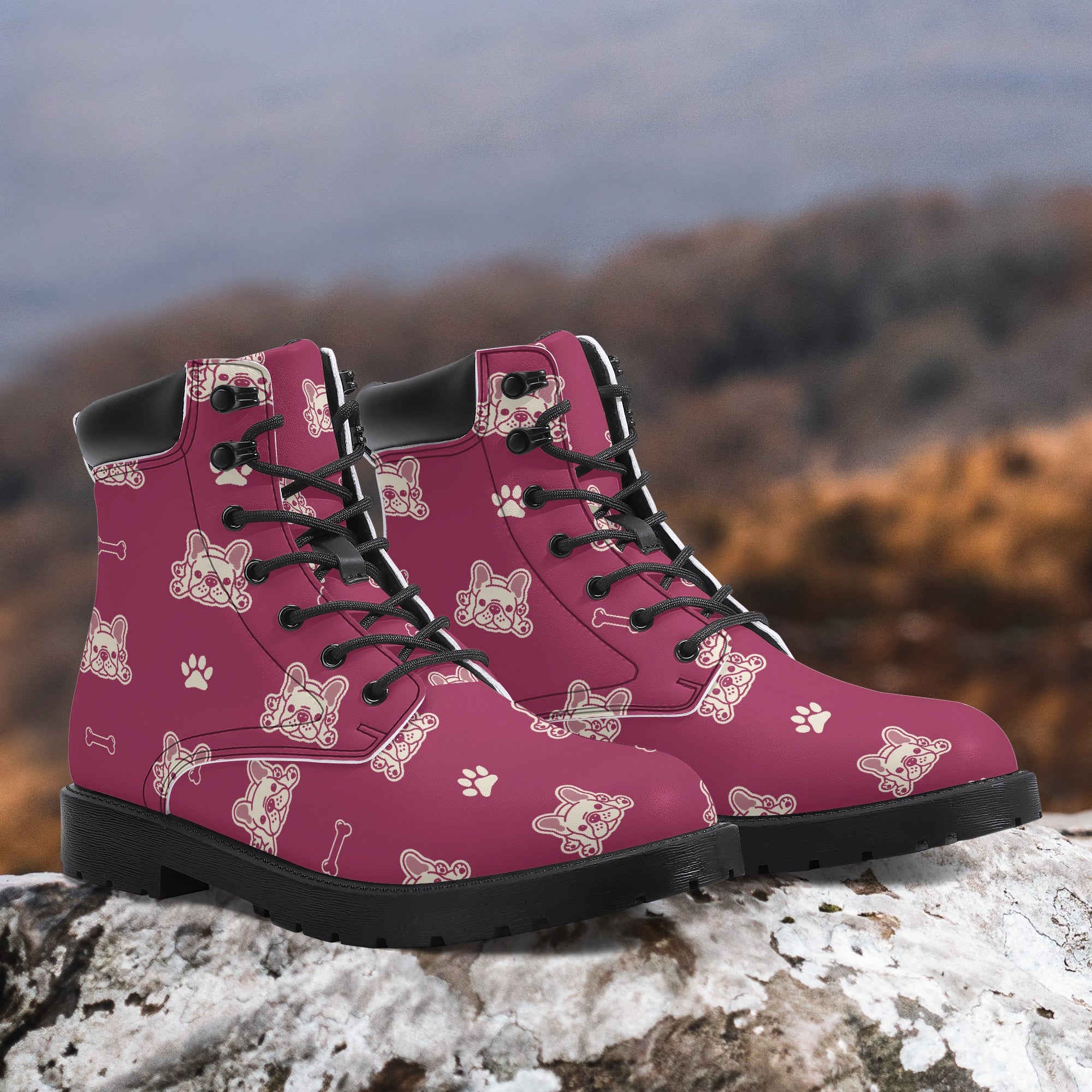 Buttons - Casual Leather Boot