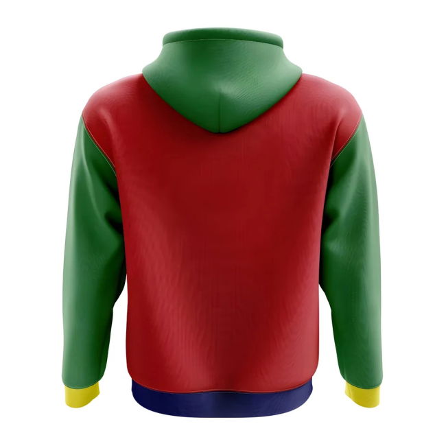 Football Mauritius Concept Country Football Hoody (Red)