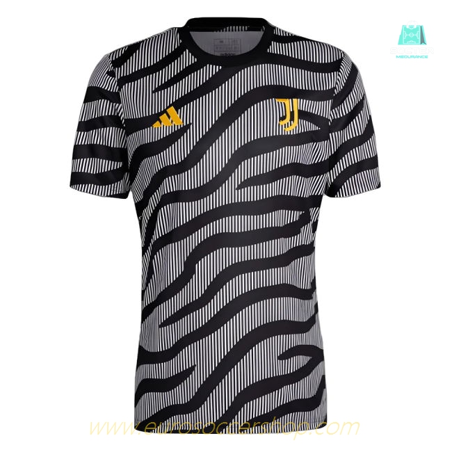 2023-2024 Juventus Pre-Match Shirt (Black)