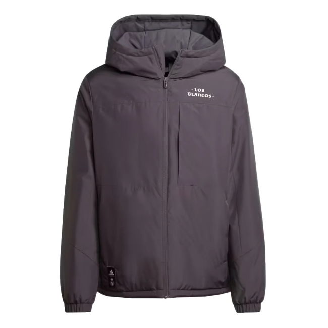 Real Madrid CF Official 2023-2024 Jacket (Black) | Match Day | Replica