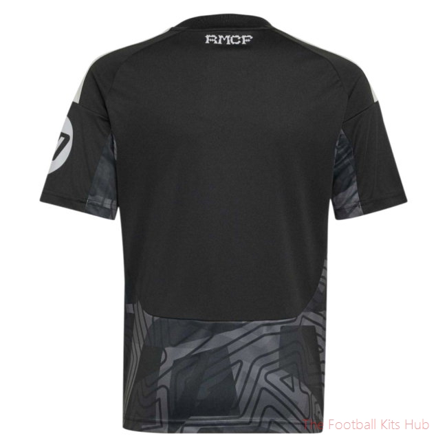 2026-2027 Real Madrid Home Goalkeeper Shirt (Black) - Kids (Casillas 1)
