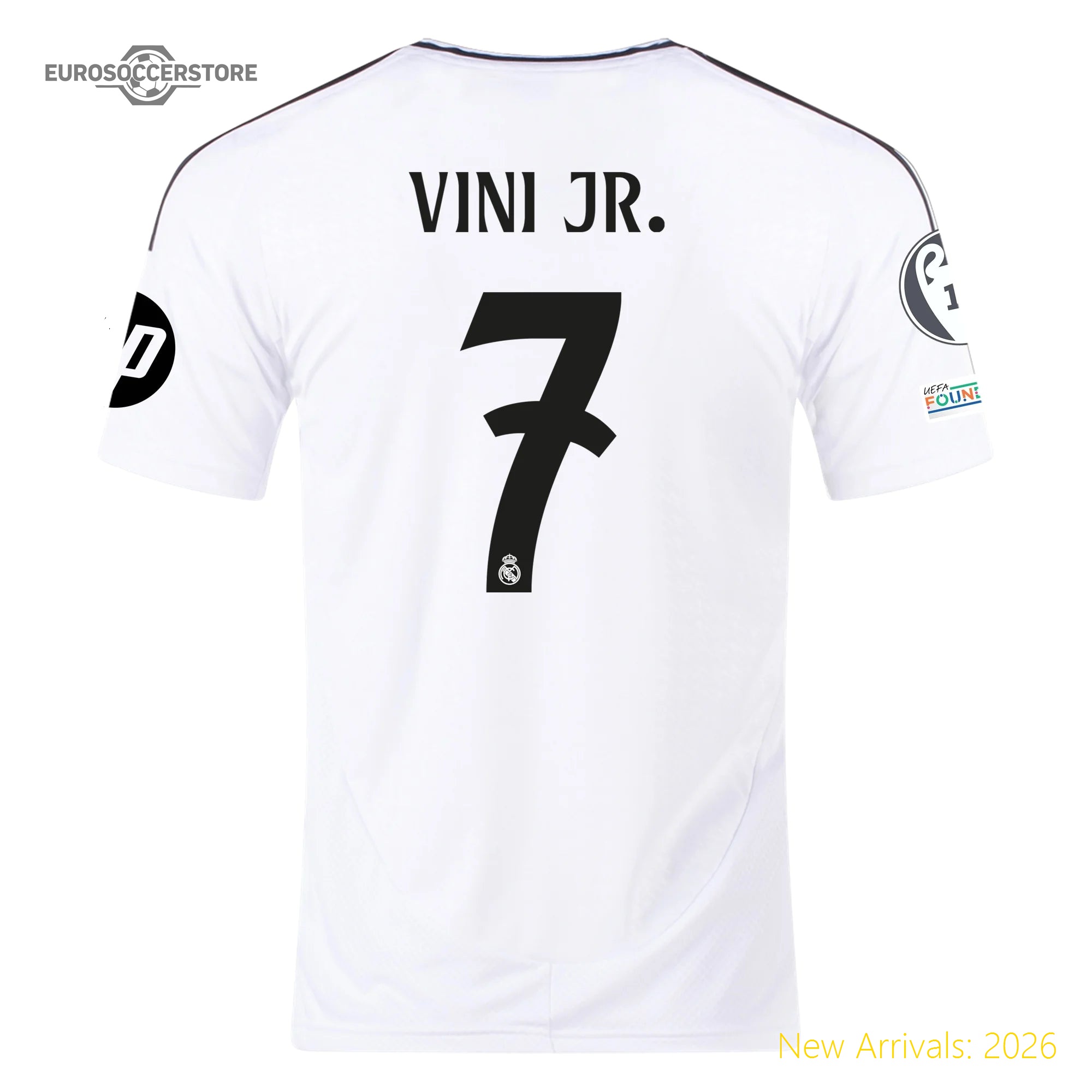 Eye-catching Men Premium-quality Rma Football Star Home Jersey 2023