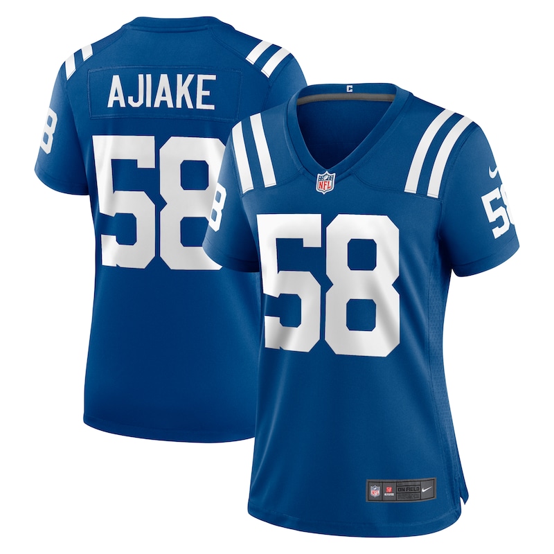 None Austin Ajiake Indianapolis Colts Championship Collector's Item