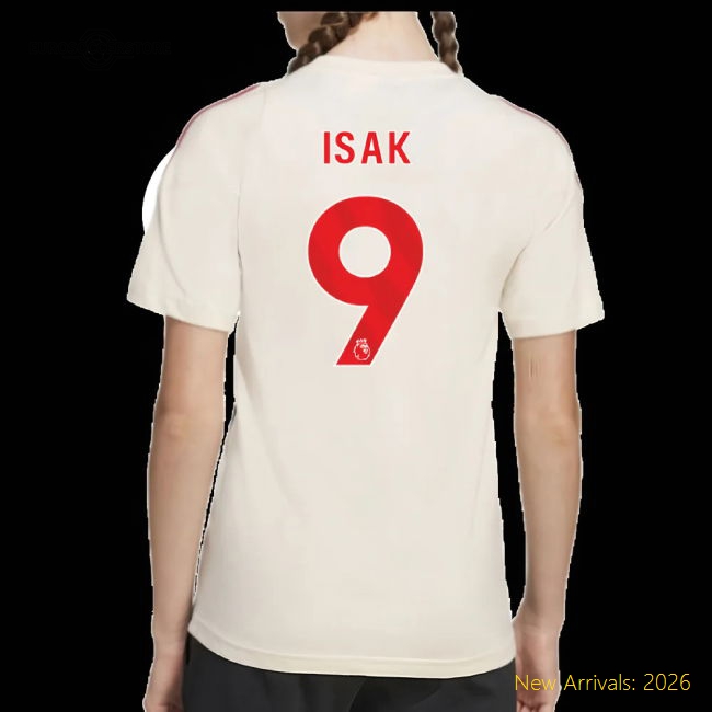 2025-2026 Liverpool Training Tee (White) - Kids (Isak 9)