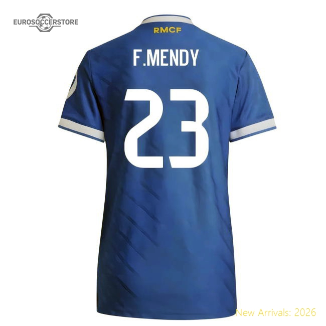 Official 2025-2026 Real Madrid Authentic Third Shirt (Womens) (F.Mendy