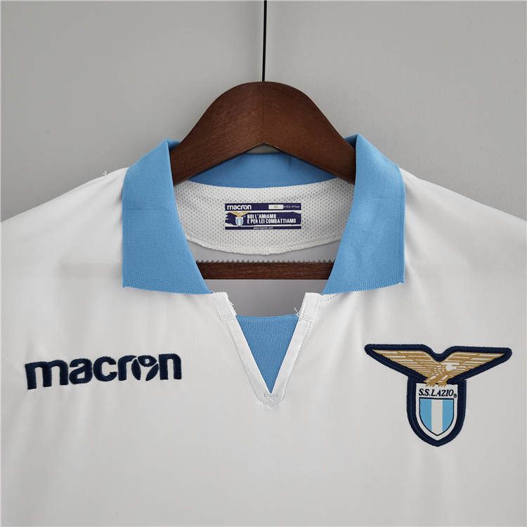 18-19 Lazio Retro Home Soccer Jersey Football Shirt - Official
