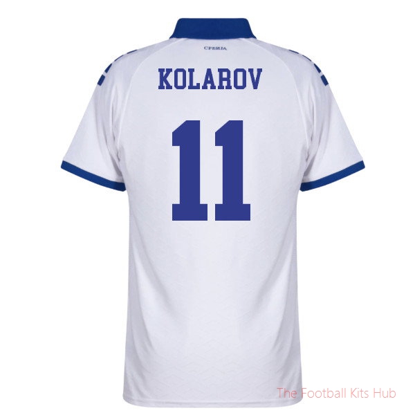Performance Stadium Serbia 2025-2026 Away Shirt (Kolarov 11)