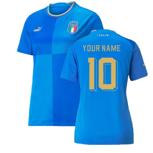 2022-2023 Italy Home Shirt (Ladies) (Your Name) Oranje Performance