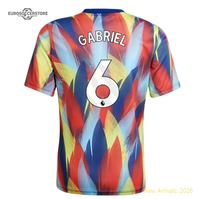 Arsenal Kids Gabriel Comfortable Jersey Climacool Lightweight