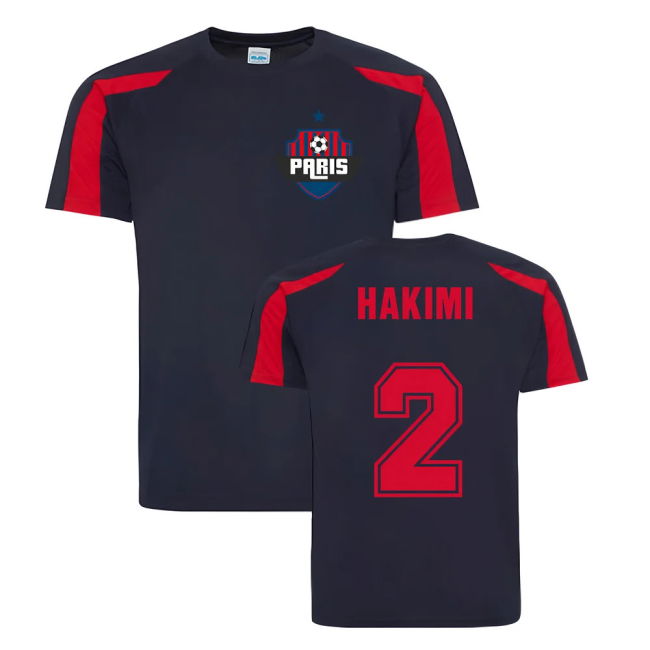 Durable Material Proud Psg Hakimi #none Latest Edition Jersey Engin...