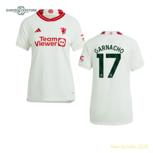 2023-2024 Man Utd Ladies Modern Jersey Garnacho Climacool