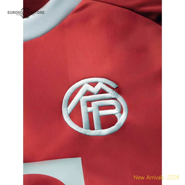 2025-2026 Bayern Munich Third Goalkeeper Shirt (pure Ruby)