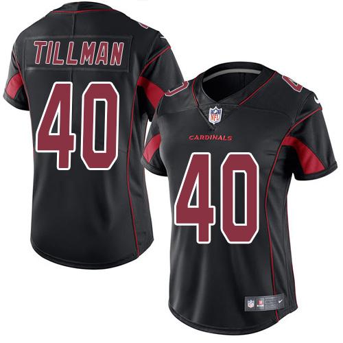 Authentic NFL Arizona Cardinals #40 Pat Tillman Black Limited Jersey