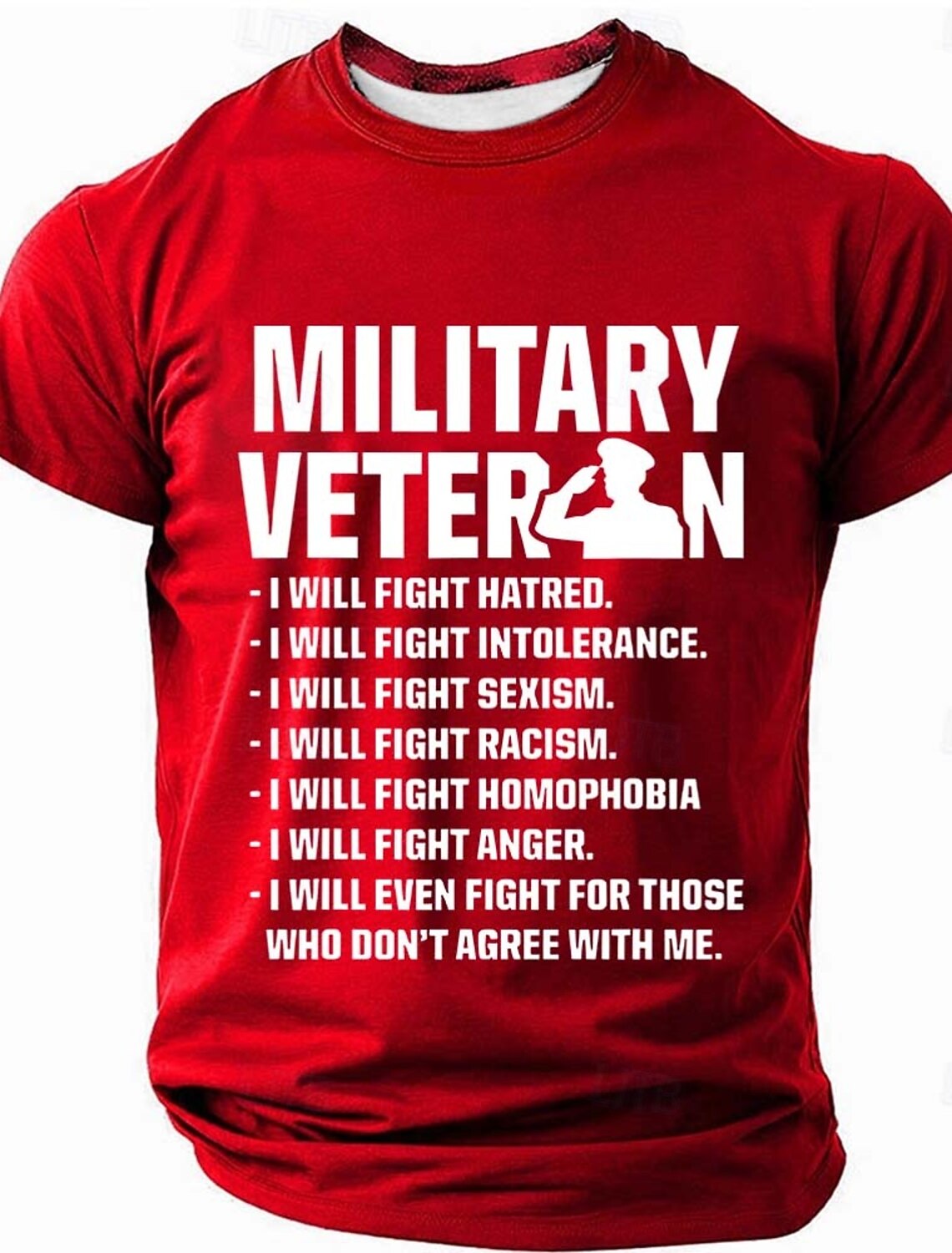 4th of July 2026 250th Memorial Day Men's Patriotic Patriot Graphic Veteran Crew Neck Short Sleeve T-Shirt Casual Outdoor