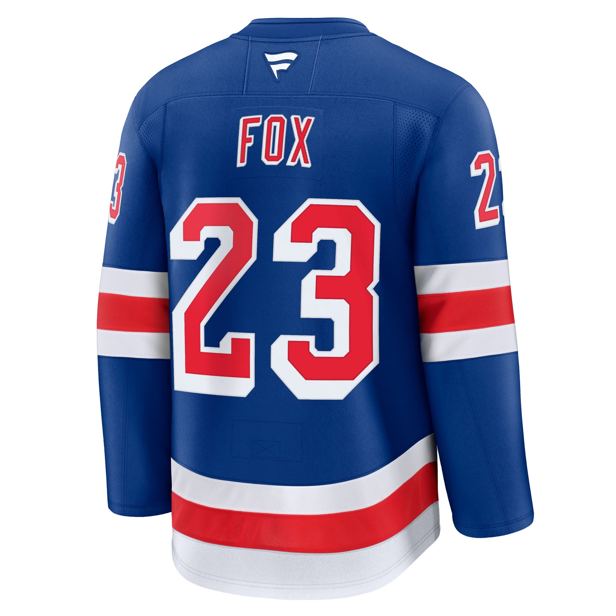[SJH] Adam Fox #23 New York Rangers Home Premium Jersey - Blue