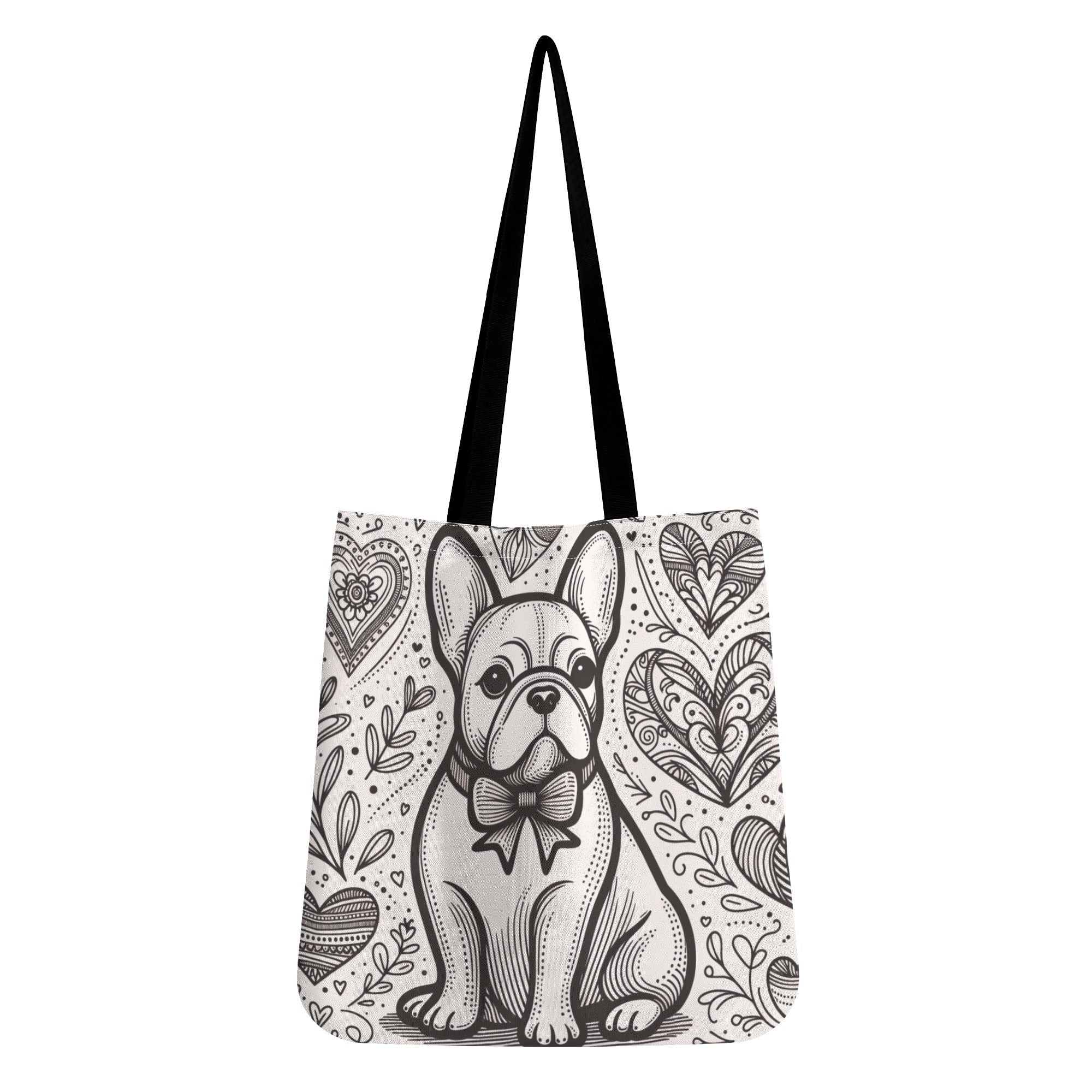 Stella - French Bulldog Tote Bag Winter Wear | Durable Build