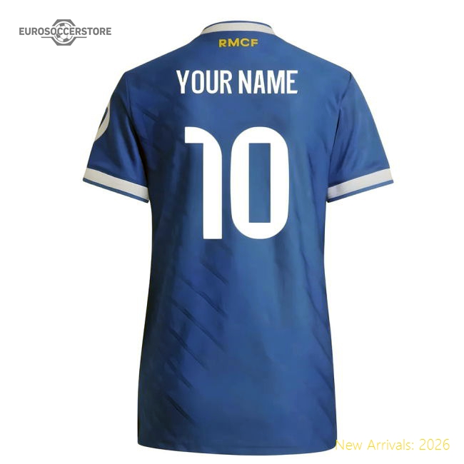 Fan-Favorite 2025-2026 Real Madrid Authentic Third Shirt (Womens) (Your