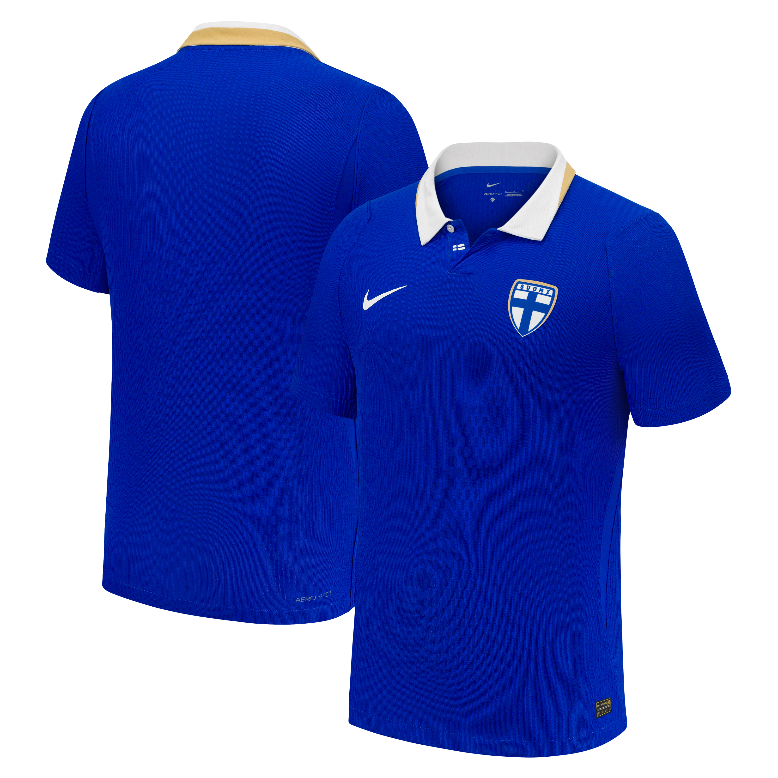 [JED] Women's Finland National Team 2026 Away Match Authentic Jersey - Blue