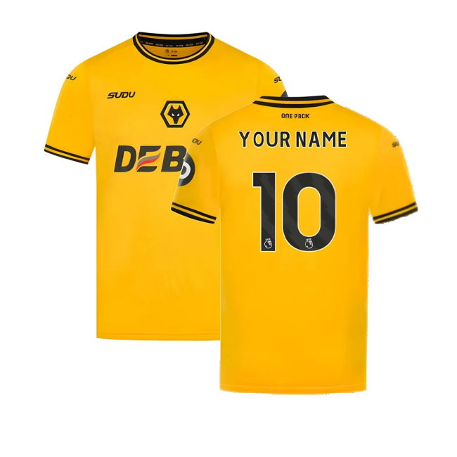 Discounted EPL Shirt - 2024-2025 WOL Home Vintage Your Name Adult#280