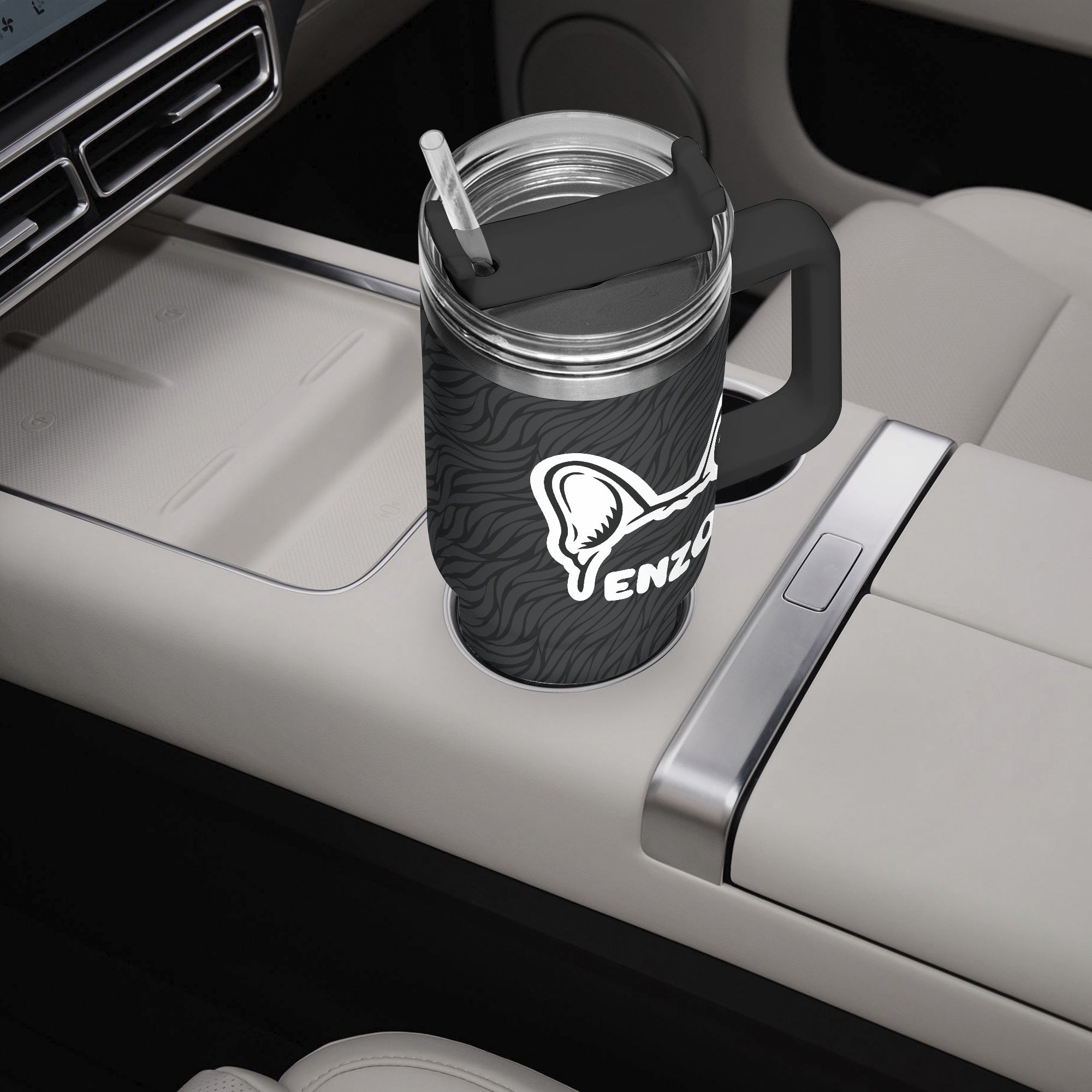 French Bulldog Gigi Personalized Car Tumbler Cup Frenchie Pet Item