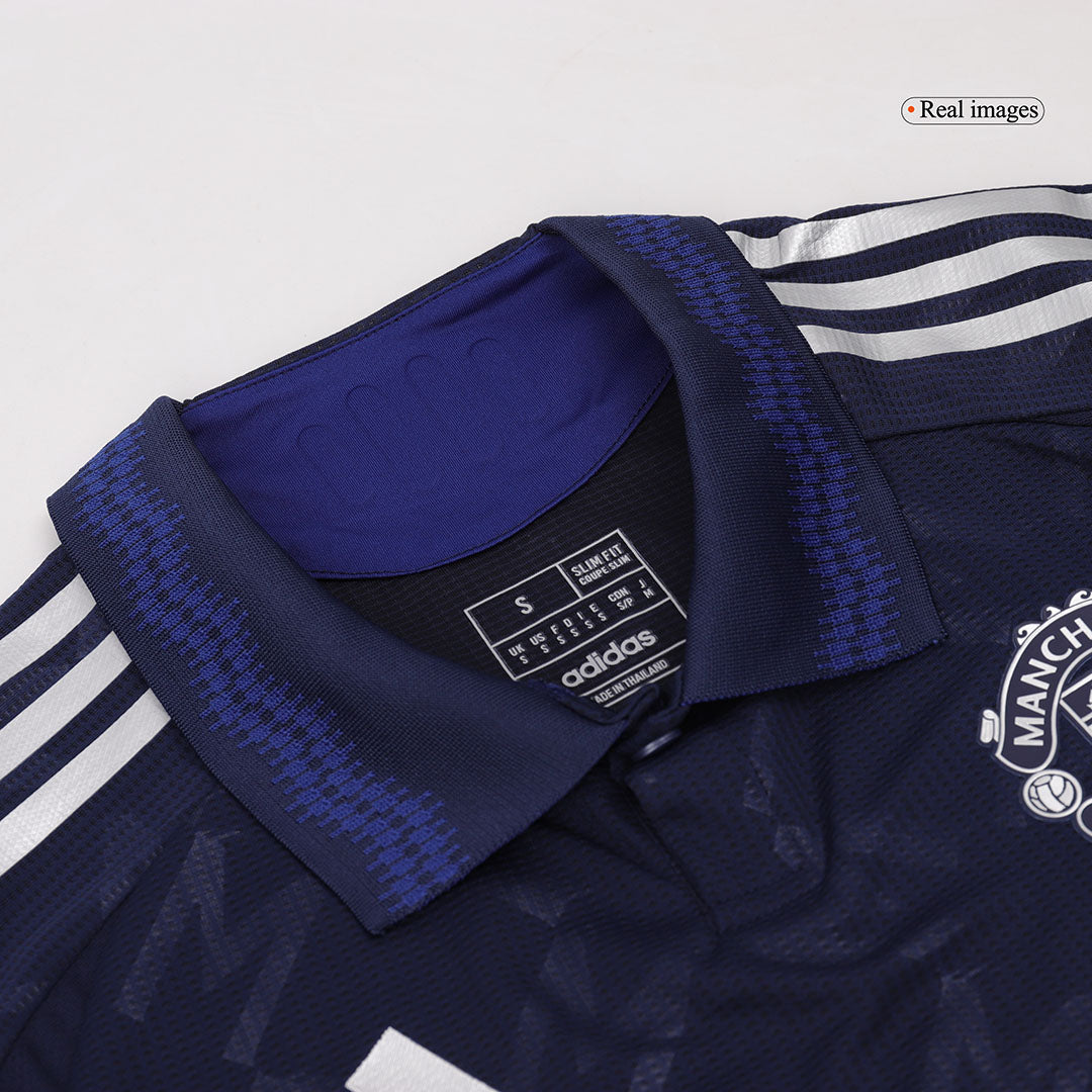 Player Version MOUNT #7 Manchester United Away Soccer Jersey 2024/25Au