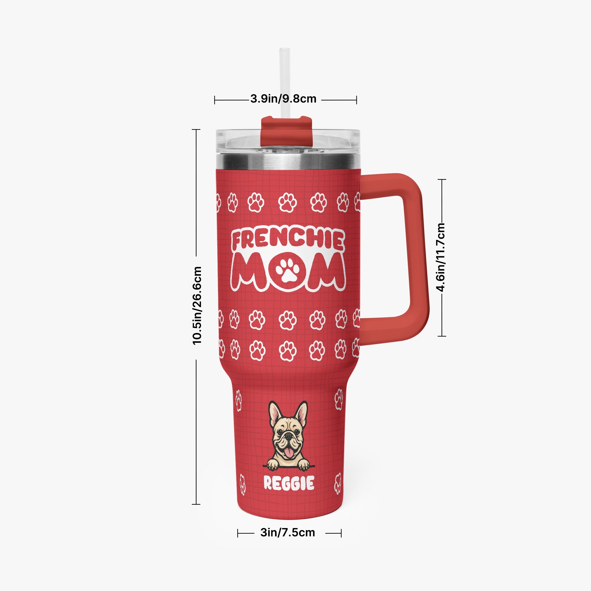 Enzo - Premium Personalized Car Tumbler Cup Dog Supplies