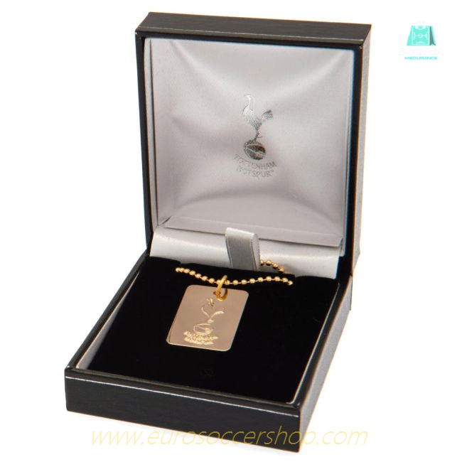 Tottenham Hotspur FC Gold Plated Dog Tag & Chain