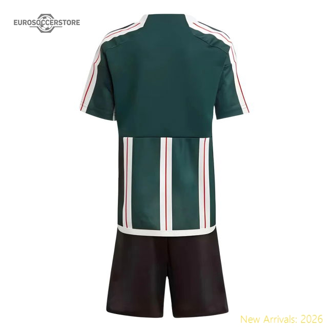 Official 2023-2024 Man Utd Away Mini Kit - Premium Quality Football