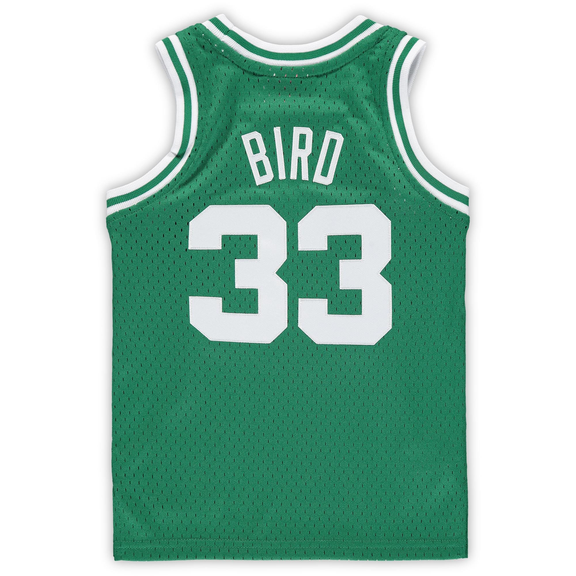 [LK] Larry Bird Boston Celtics Preschool 1985/86 Hardwood Classics Throwback Team Jersey - Kelly Green