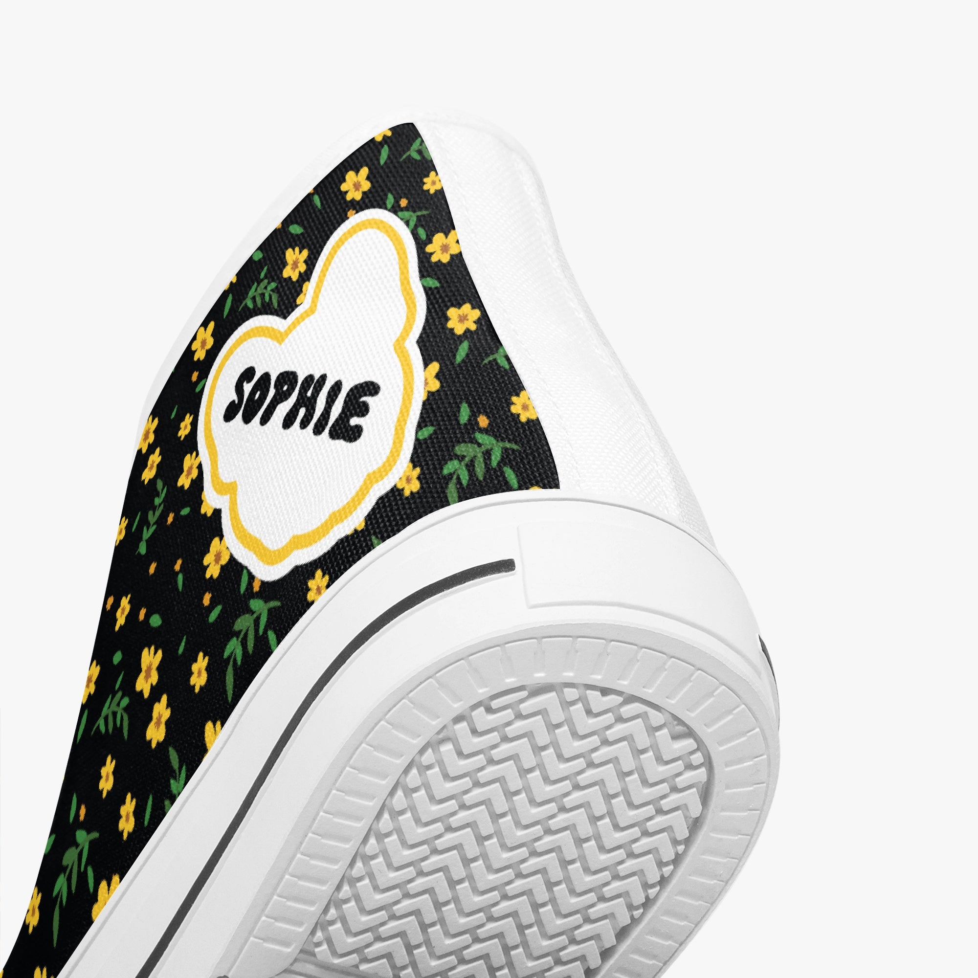 Classic High-top Canvas Shoes Frenchie Themed Wear | Trendy Style