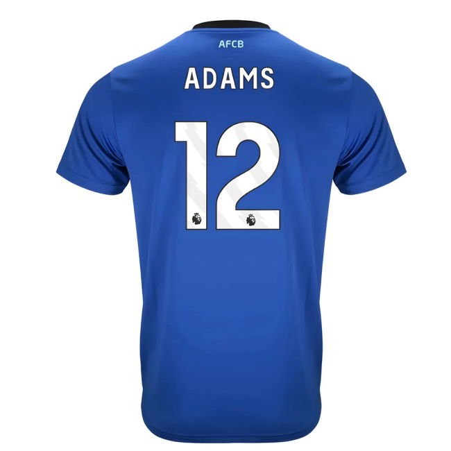 Bournemouth Bournemouth Away Shirt Adams #12 Pro Series Match Day ...