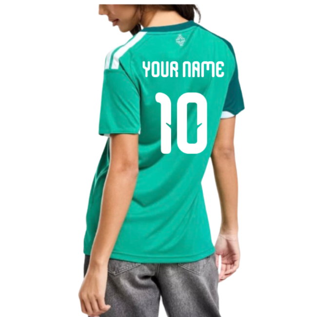 2026-2027 Northern Ireland Home Shirt - Womens (Your Name)