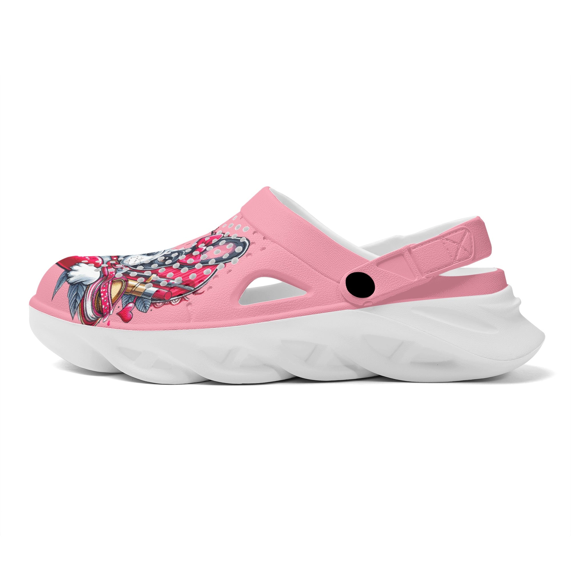 Culture-Inspired Hazel - Summer Hollow Out Clogs for French Durable