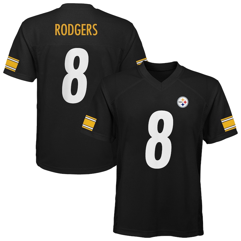 None Aaron Rodgers PIT Steelers Sleek Durable Jersey for NFL Fans