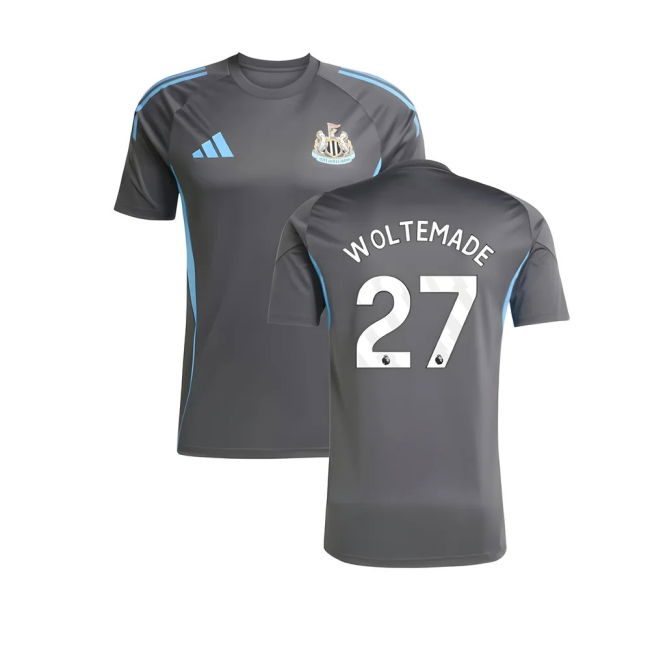 2025-2026 Newcastle Shirt (Grey) (Woltemade 27) (Grey) | Great Deal