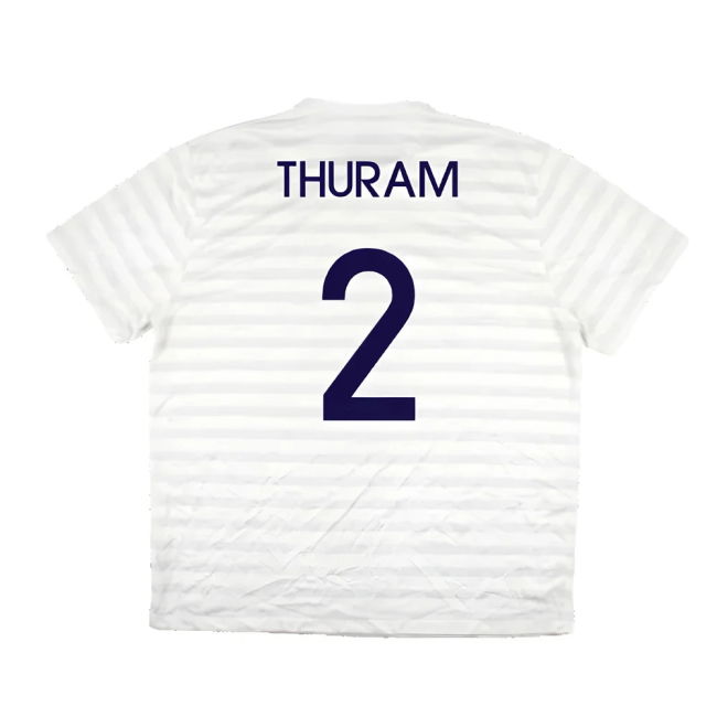 Thuram 2 Latest France Away Soccer Jersey 2014-2015 (1)