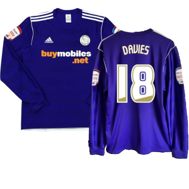 Derby County 2011-12 Away Long Sleeve Shirt (M) (Excellent) (Davie_251