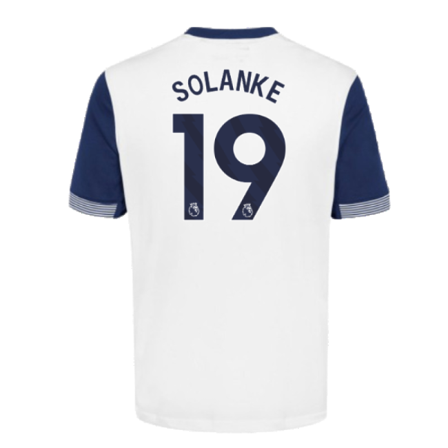 Exceptional 2024-2025 Thfc Hotspur Home Shirt (solanke 19)