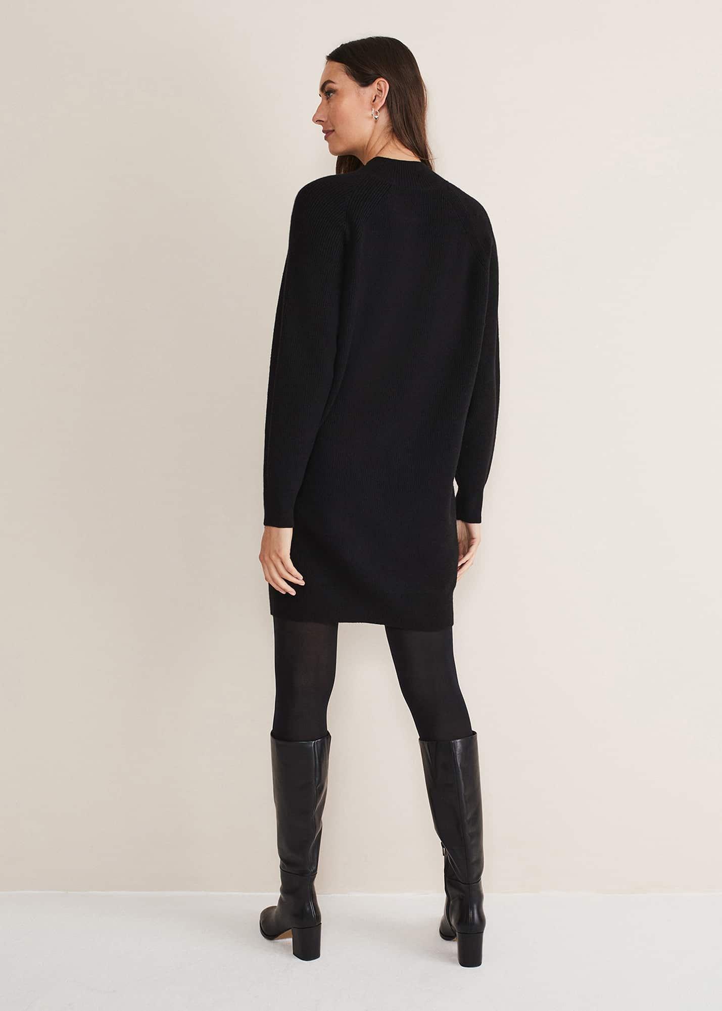 Reeva Cosy Button Detail Dress