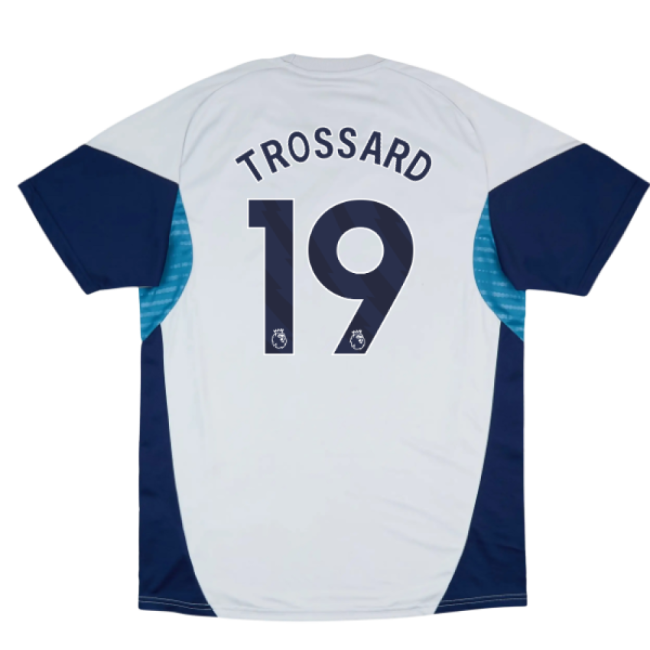 2025-2026 Arsenal Training Shirt (Grey Two) (Trossard 19) - officia...