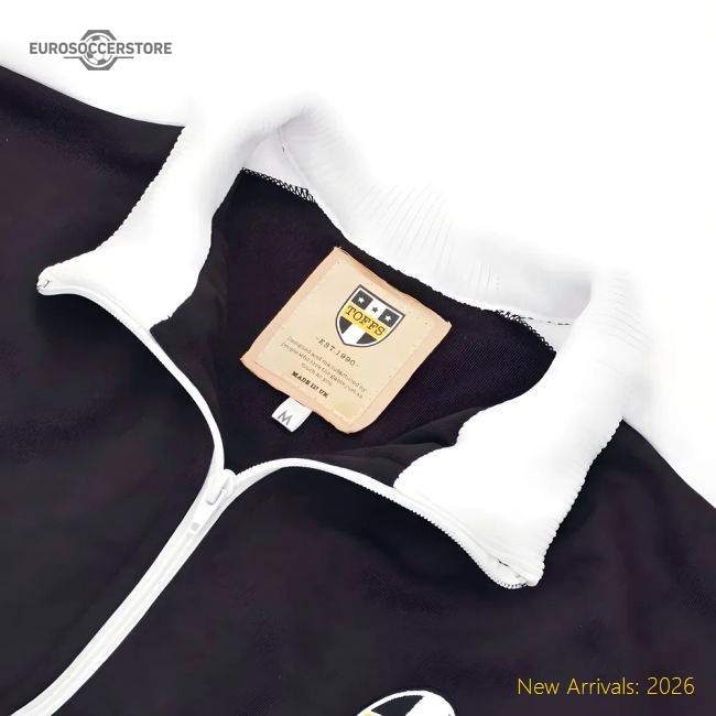 Premium Black And Whites Track Top - Premium Collection