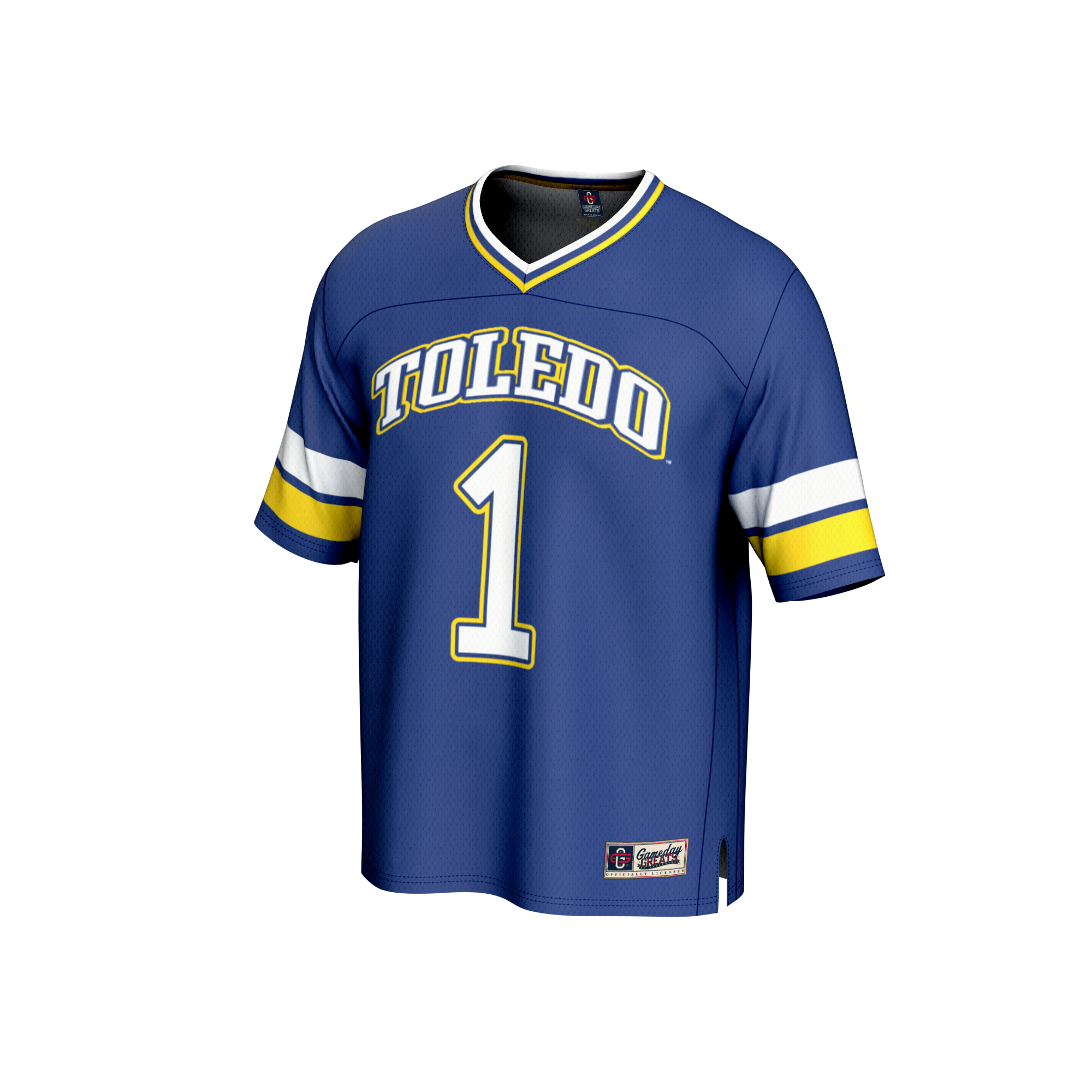 #1 Toledo Rockets GameDay Greats Youth Lightweight Collegiate Football Fashion Jersey - Navy