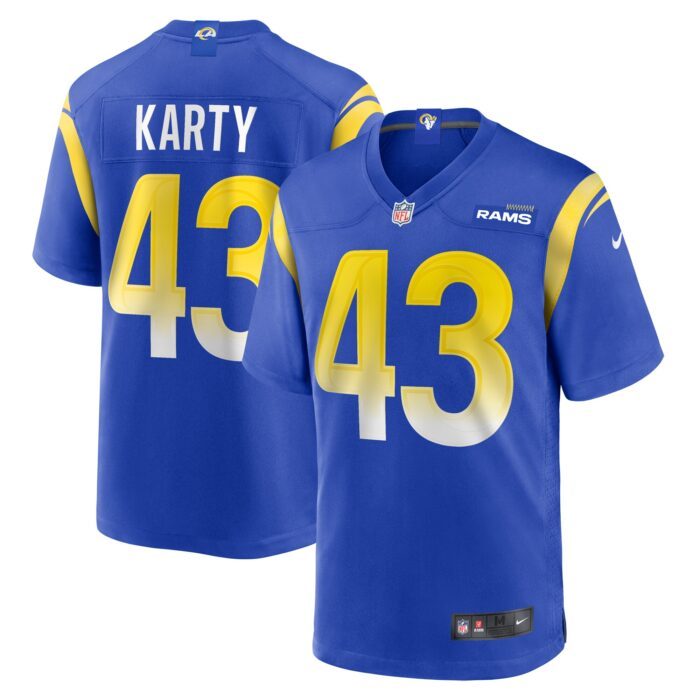 None Men's Los Angeles Rams Legendary Replica Jersey Game Day Wear