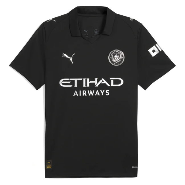 True Football Man City Away Shirt Haaland #9 Authentic Design Upda...
